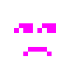 alien monster and unamused face