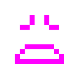 alien monster and weary face