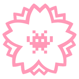 alien monster and white flower