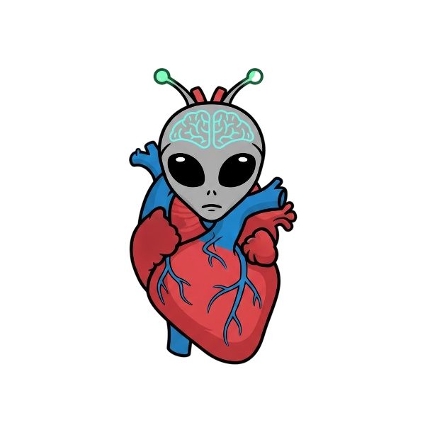 Alien and Anatomical heart