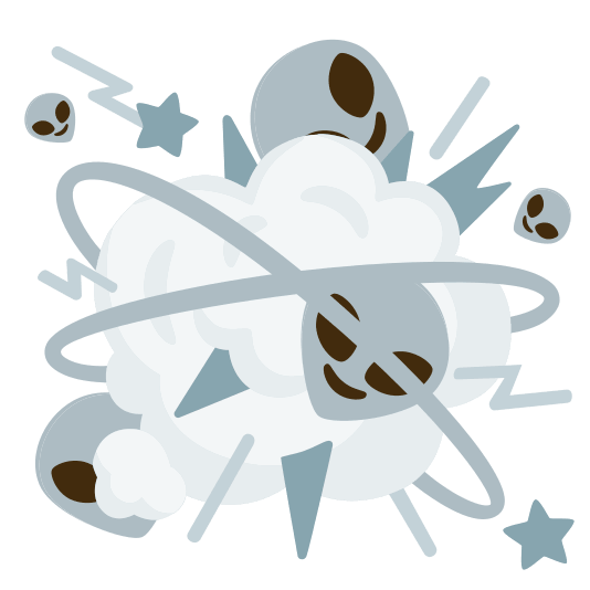 Alien and Boxing glove