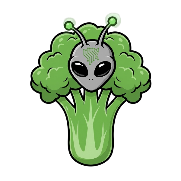 Alien and Broccoli