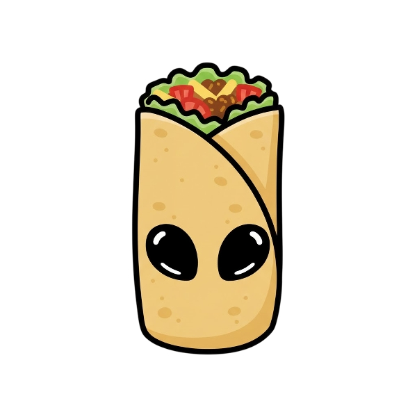 Alien and Burrito
