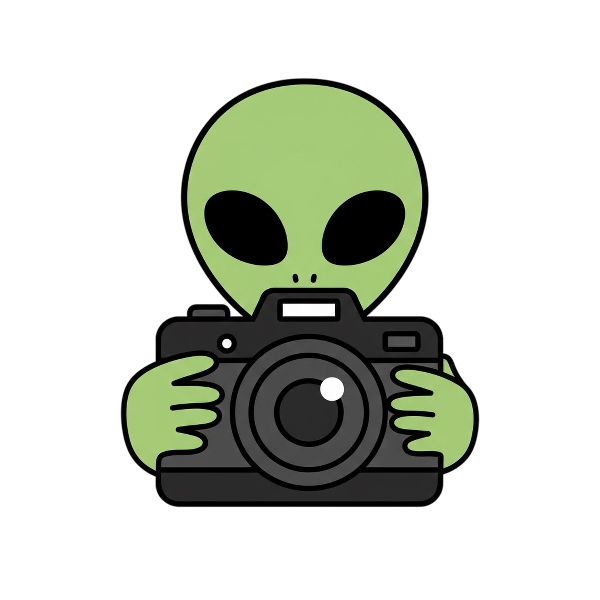 Alien and Camera