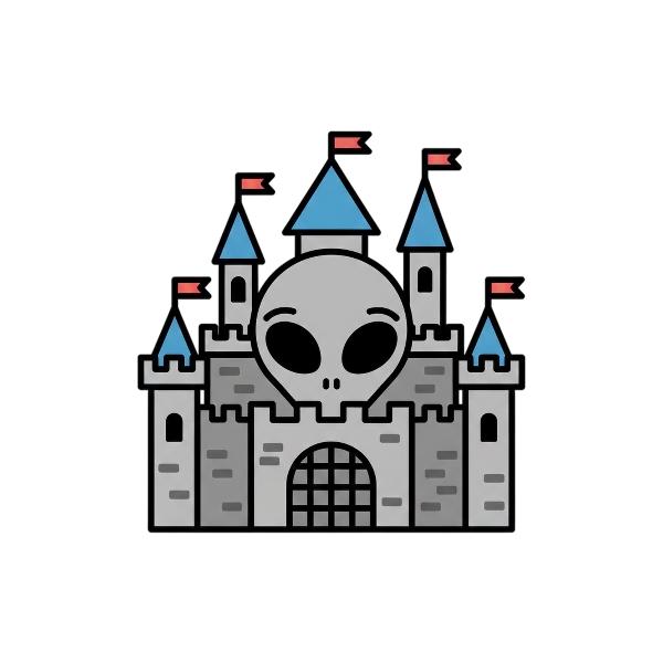 Alien and Castle