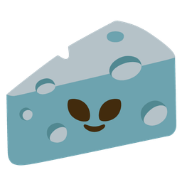 alien and cheese wedge