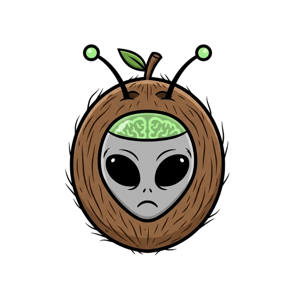 Alien and Coconut