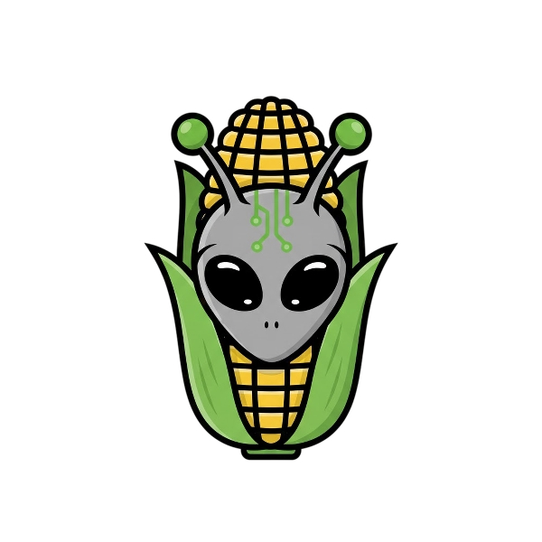 Alien and Ear of corn