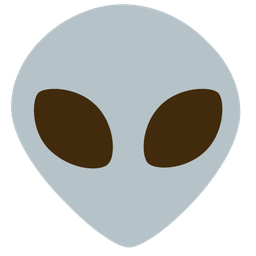alien and face without mouth