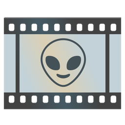 alien and film frames