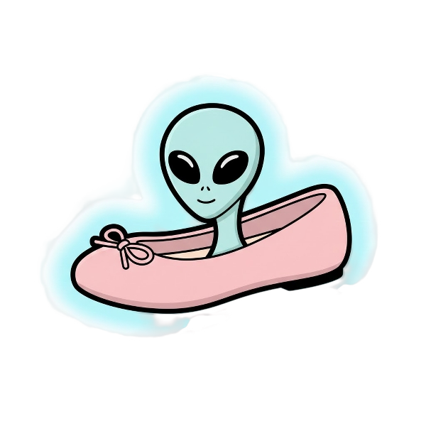 Alien and Flat shoe