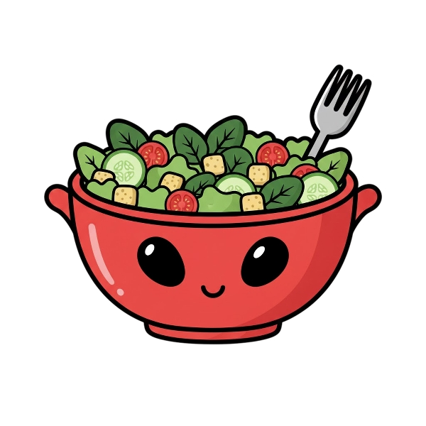 Alien and Green salad