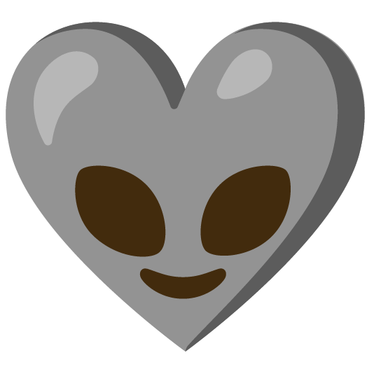 Alien and Grey heart