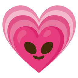 alien and growing heart