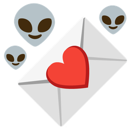alien and love letter