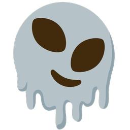 Alien and Melting face
