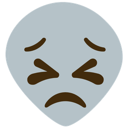 alien and persevering face