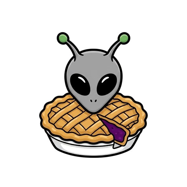 Alien and Pie