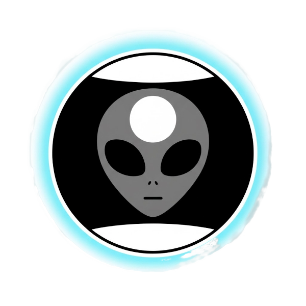 Alien and Pool 8 ball