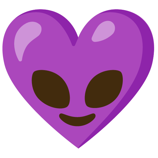 Alien and Purple heart