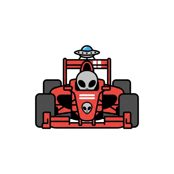Alien and Racing car