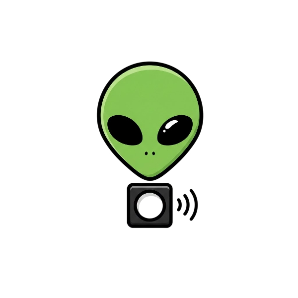 Alien and Speaker low volume