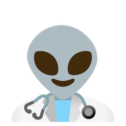 alien and stethoscope