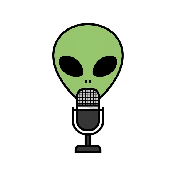 Alien and Studio microphone