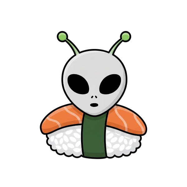 Alien and Sushi