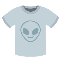 alien and t-shirt