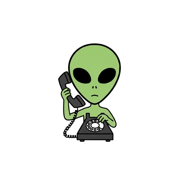Alien and Telephone