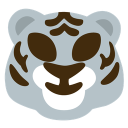 alien and tiger face