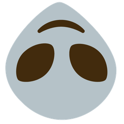 Alien and Upside-down face