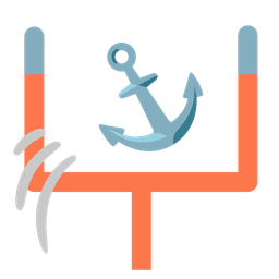 american football and anchor