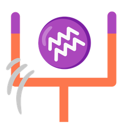 american football and Aquarius