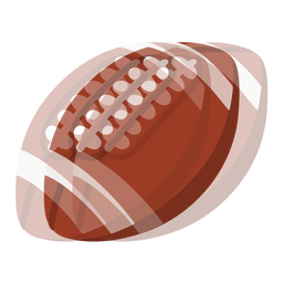 american football and beating heart