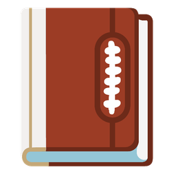 american football and books