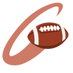 american football and boomerang