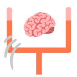 american football and brain