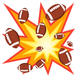american football and collision