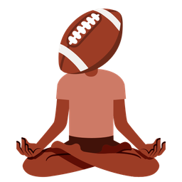 american football and lotus