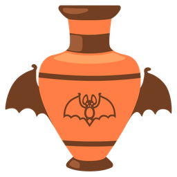 Amphora and Bat