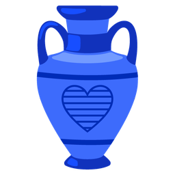 Amphora and Blue heart