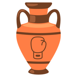 Amphora and Boxing glove