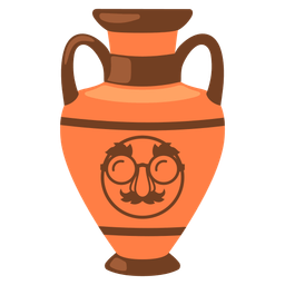 Amphora and Disguised face