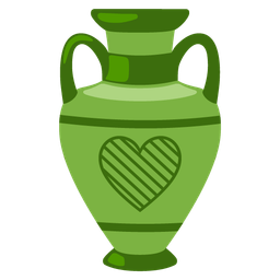 Amphora and Green heart