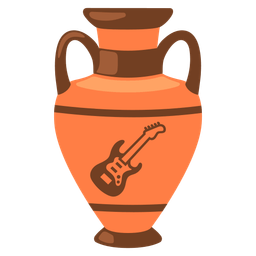 Amphora and Guitar