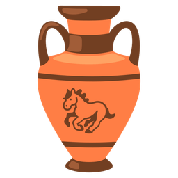 Amphora and Horse
