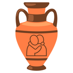 Amphora and People hugging