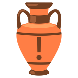 Amphora and Red exclamation mark
